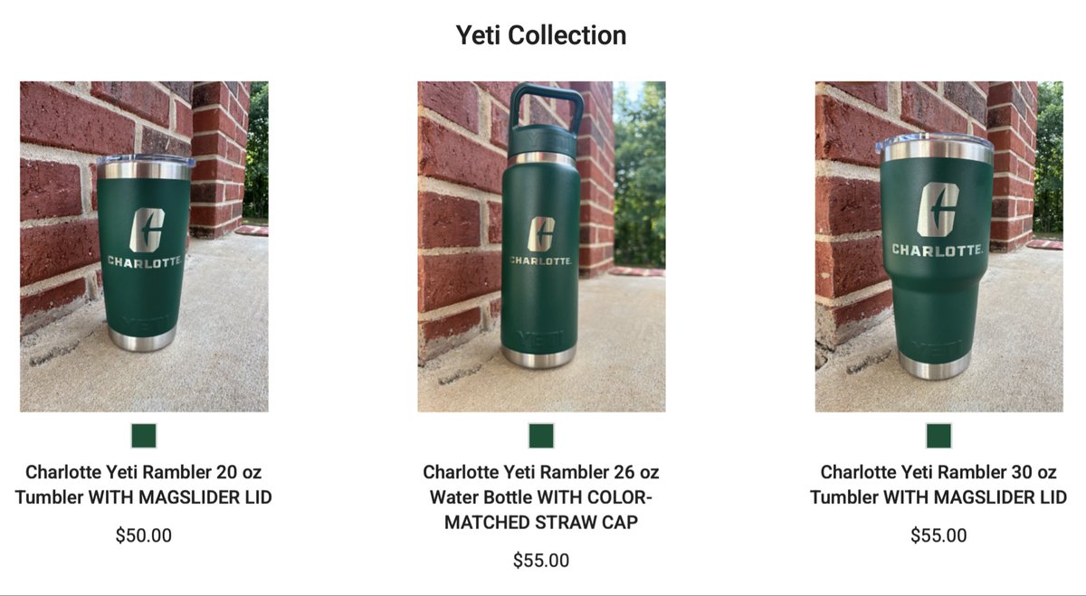 Well here are the results of the poll!

We are live! 3 different offers!
Limited inventory!

Check it out charlotte.onecampusco.com