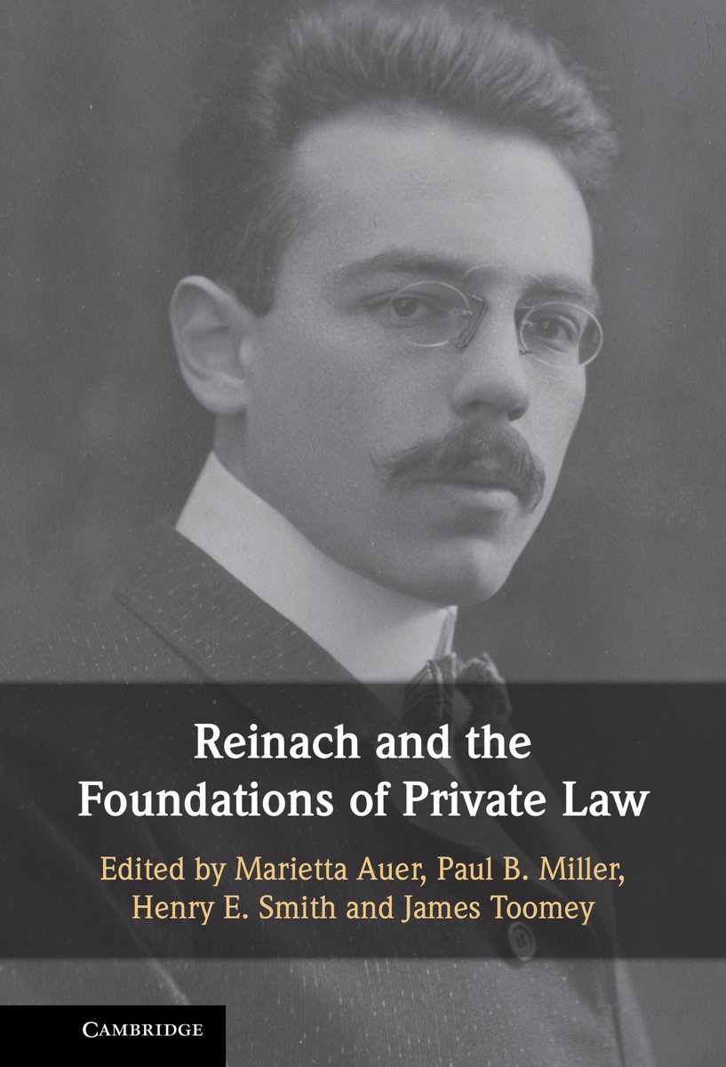 James Toomey (@profjamestoomey) on Twitter photo REINACH AND THE FOUNDATIONS OF PRIVATE LAW—out now, full text available open access through <a href="/CambridgeUP/">Cambridge University Press</a>:
cambridge.org/core/books/rei…
Print copies shipping in early August! REINACH AND THE FOUNDATIONS OF PRIVATE LAW—out now, full text available open access through <a href="/CambridgeUP/">Cambridge University Press</a>:
cambridge.org/core/books/rei…
Print copies shipping in early August!