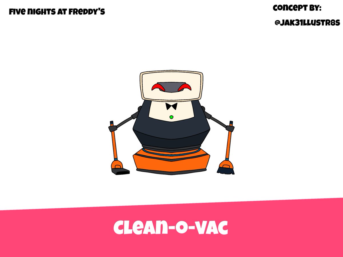 jak3anim8s's tweet image. Clean-O-Vac Youtooz Concept
@youtooz 
#FNAF #FNAFSOTM #fnaffanart #SecretoftheMimic #SOTM #youtooz #youtoozconcept