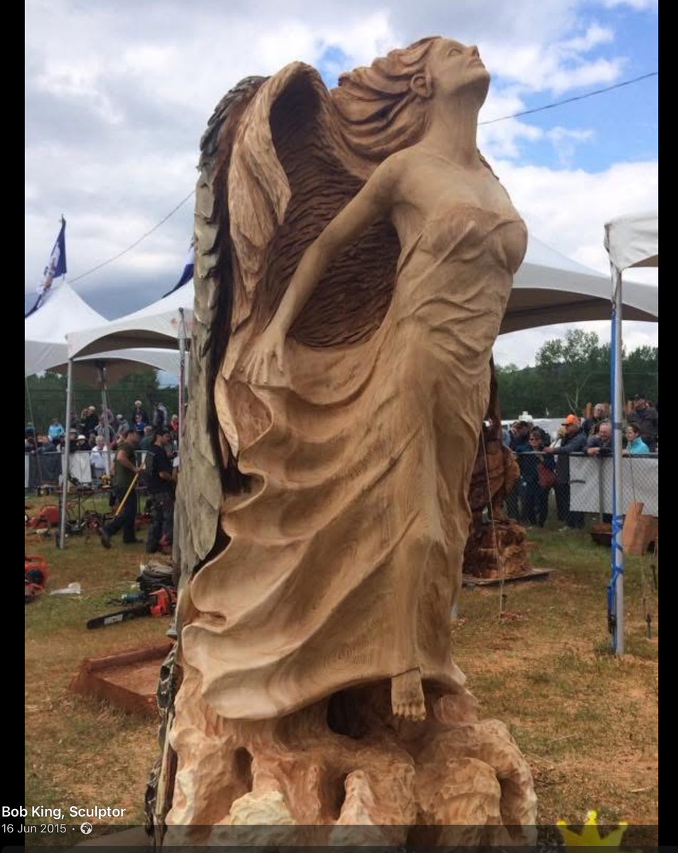 wrwassociation's tweet image. Chainsaw carvings stunning wood carving by hand stunning 😊