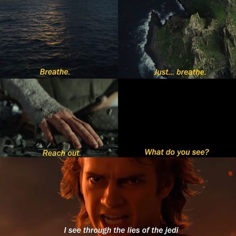 SWCultureLive's tweet photo. Okay, Anakin, that’s enough. 😒 https://t.co/fOF2m8Rowe