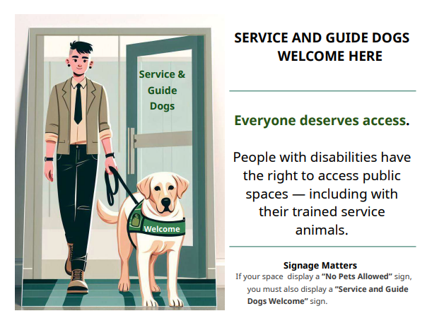AnnReflection's tweet photo. #BCServiceDogsandGuideDogsAct #AccessibilityMatters #ServiceDogs #GuideDogs #DisabilityAwareness #Inclusion #yyj #yyjcommunity https://t.co/XdP87aVnSU