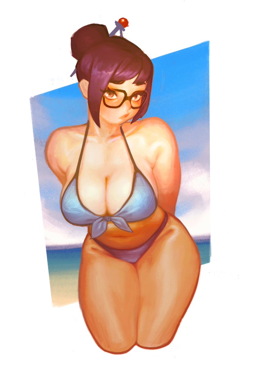 idioluck's tweet image. Beach Mei