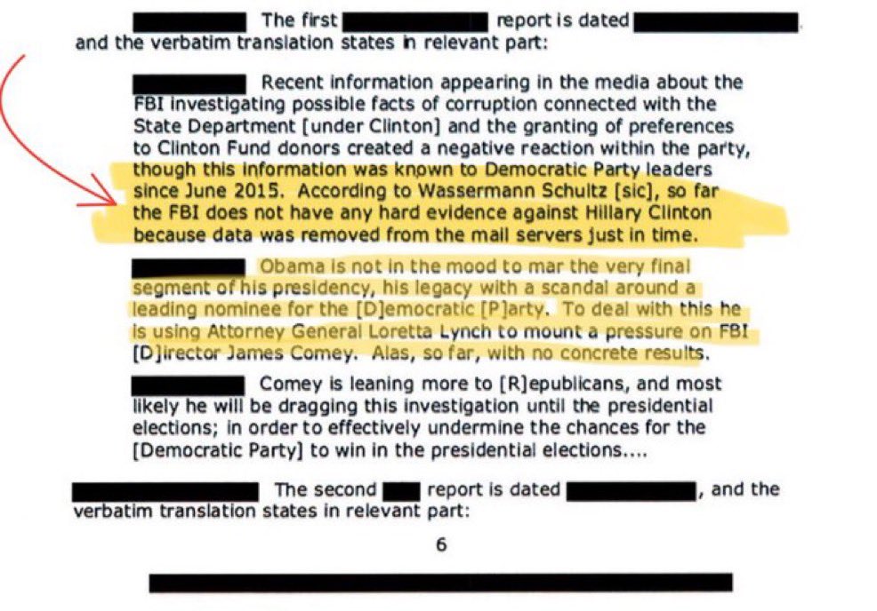 JohnStrandUSA's tweet image. BREAKING: A declassified DOJ report has revealed that Barack Obama ordered FBI Director James Comey to cover up the Hillary Clinton email server scandal
They say sunlight is the best disinfectant…and wow
This Democrat cabal is corrupt to the core