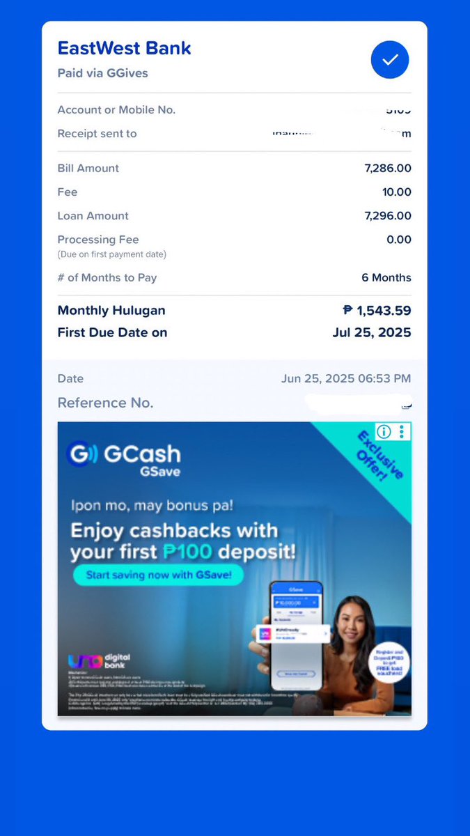 Jenjenx81's tweet photo. @GCashoutph Legit💯. I successfully completed a transaction of 25,000 GGives converted to GCash with no issues. The process was smooth, fast, and secure. Highly recommended for anyone looking to trade!
@GCashoutph
#GgivesconverttoGcash
#Ggivescashout
#GgivestoGcash https://t.co/gRI1gmsGdW