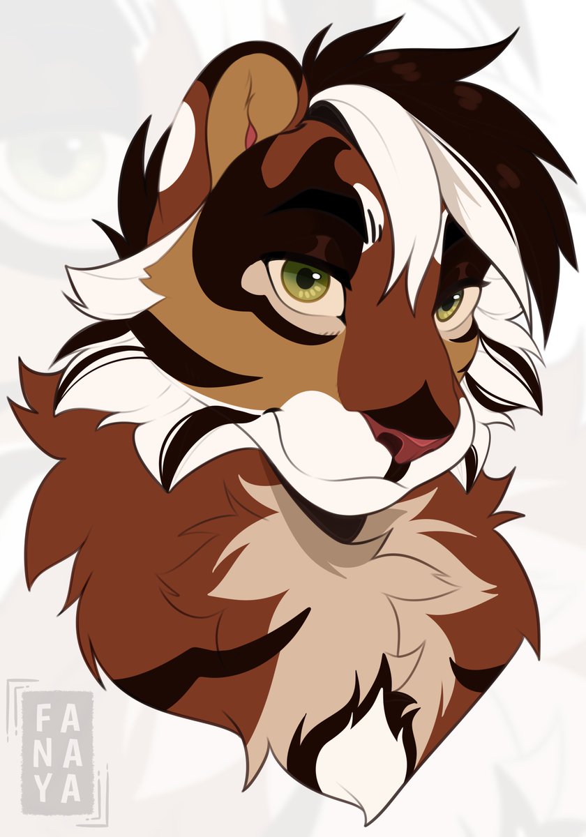 Fanayaart's tweet image. Tiger! 🥰

Comm done for @pawsofwyvern