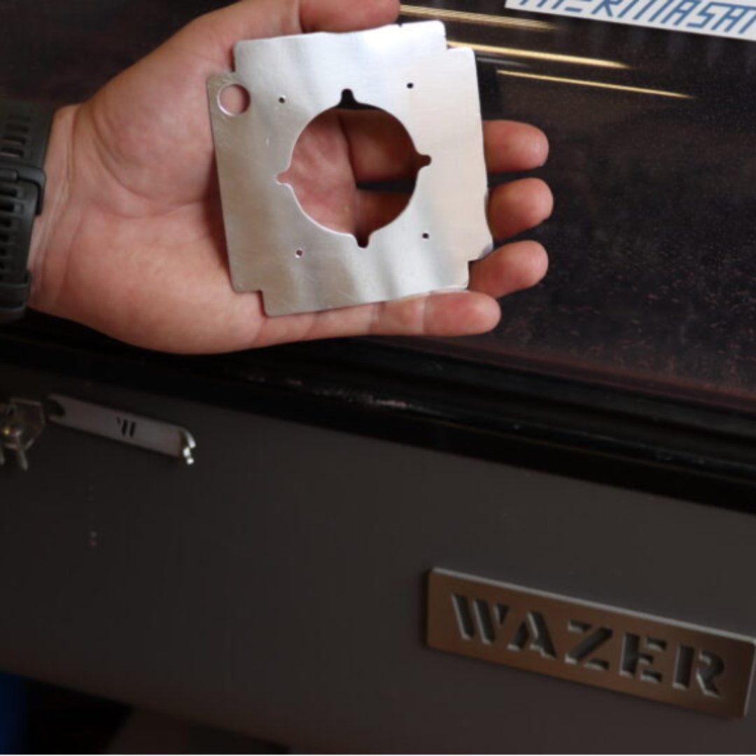 MatterHackers's tweet image. WAZER is a desktop waterjet cutter that precisely cuts metal, glass, and more with no heat damage. Compact, easy to use, and ideal for prototyping, art, and education.
matterhackers.com/r/OrFlDX
#MatterHackers