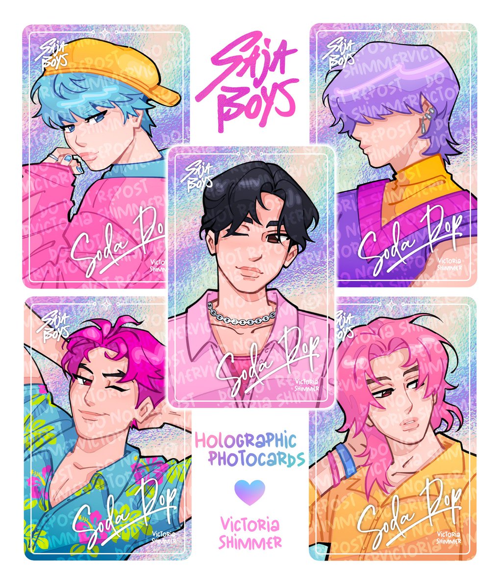 Saja Boys Holographic Photocards 💖
#sajaboys #kpdh #KPOPDEMONHUNTERS