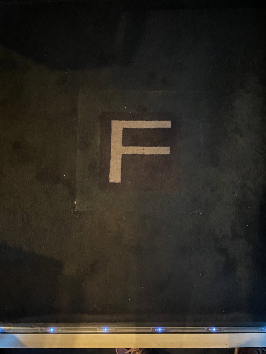Mar_Tesseract's tweet image. Seated in row ‘F’ for a screening of #FantasticFour
