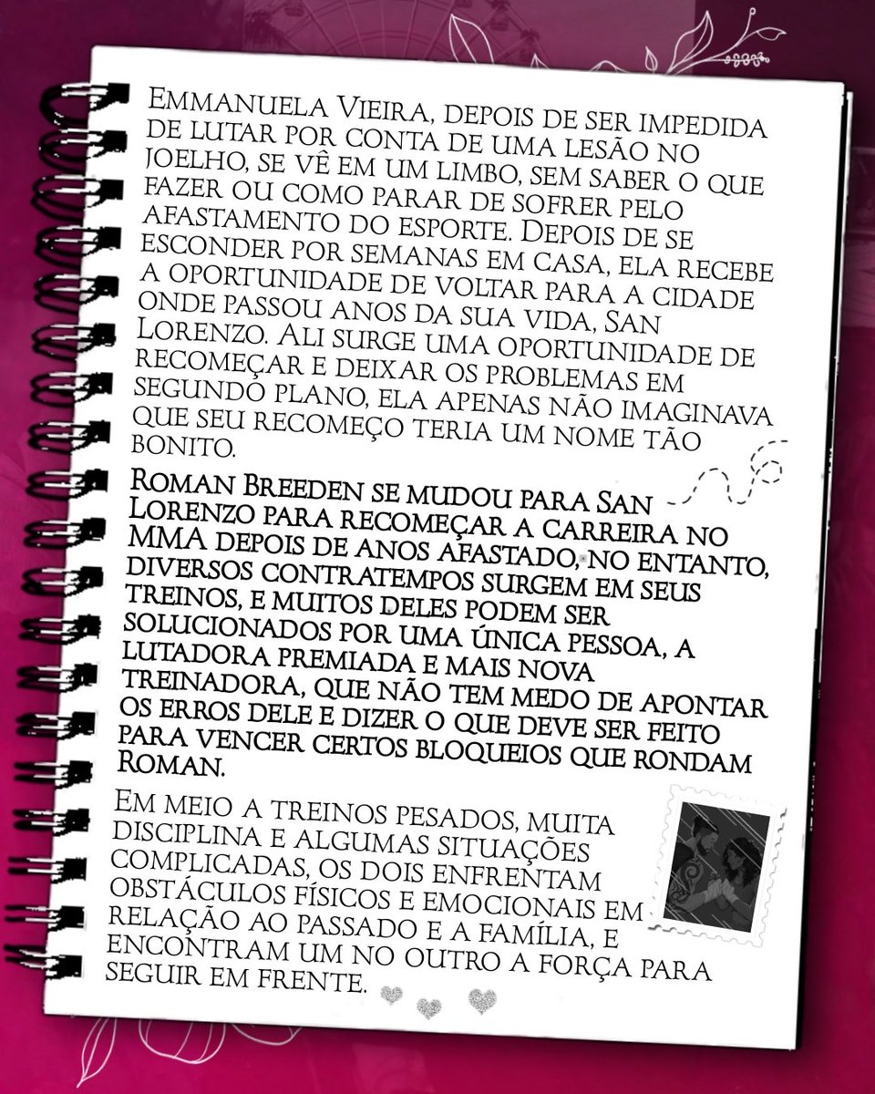imanalusouza's tweet image. REVELANDO A SINOPSE DE AMPM
A sinopse de A Melhor Parte de Mim está entre nós ✨💕