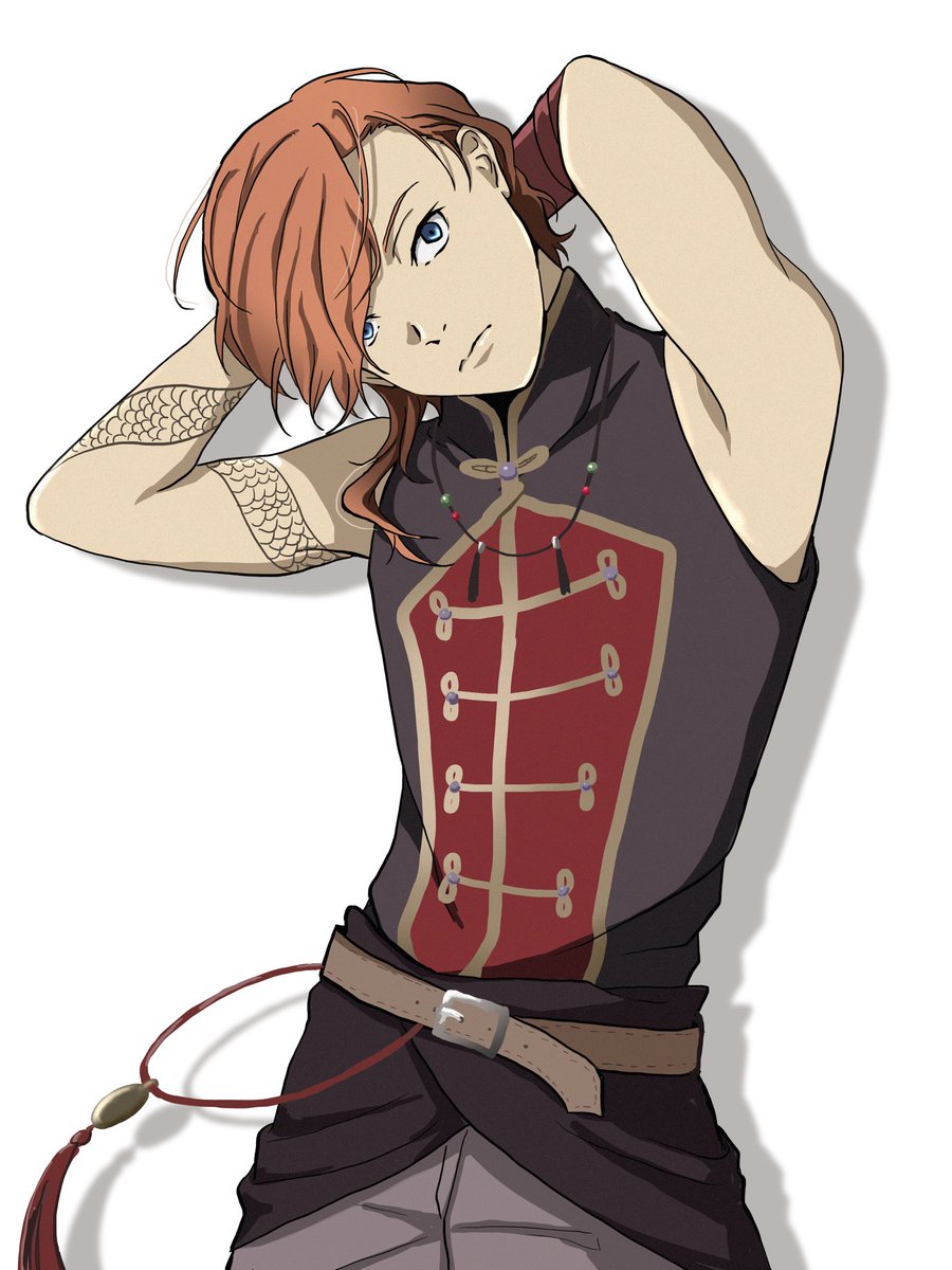 bsd73k's tweet image. 描きたいところだけチャイナ幹部🇨🇳
上着剥いときました
※ポーズ参考写真有り