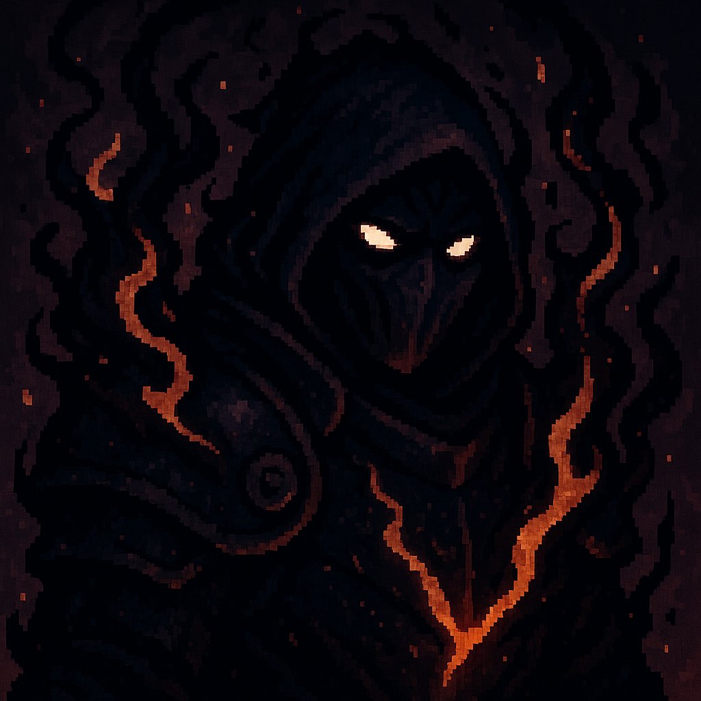 KnightShiftSol's tweet image. Knight #077 – Veydran, Warden of the Hollow Flame
Once a divine protector, now cursed and silent — Veydran guards the forgotten gates with flame and fury.
Bound by shadow. Feared by all.
#KnightShift #PixelArt #NFT #LoreDrop 🔥🛡️
📜