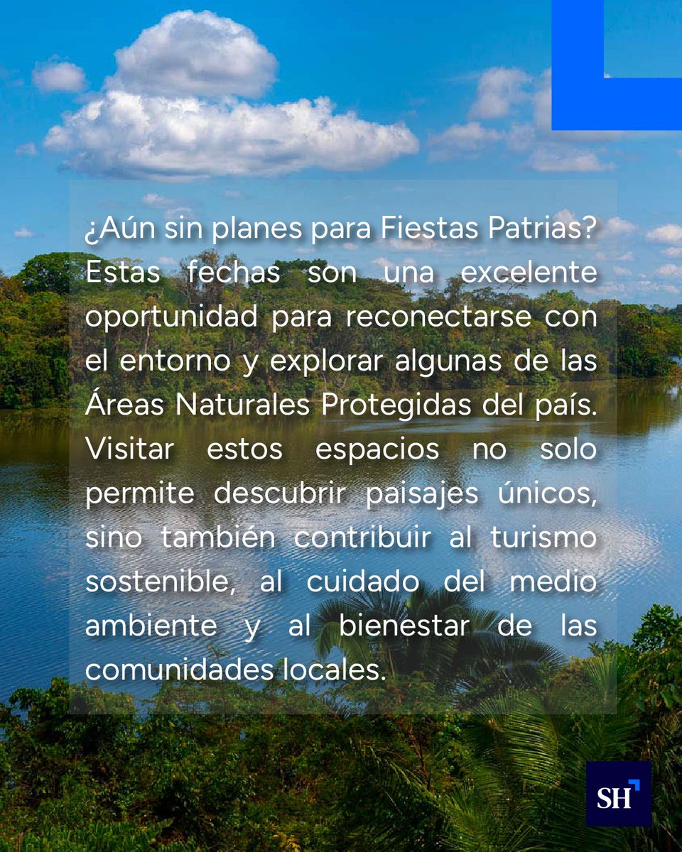 StakeholdersRS's tweet image. 🇵🇪 ¿Dónde viajar en Fiestas Patrias? Explora Áreas Naturales Protegidas con promo 2x1 y haz turismo responsable. Paisajes únicos que cuidan el ambiente y a las comunidades.

#FiestasPatrias2025 #TurismoSostenible #ÁreasNaturalesProtegidas #PerúResponsable #Noticias #Perú