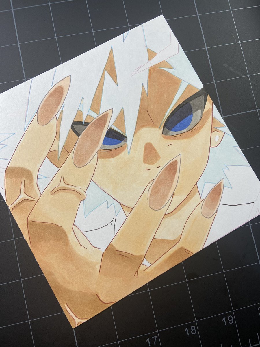 CRUMSART's tweet image. Killua process