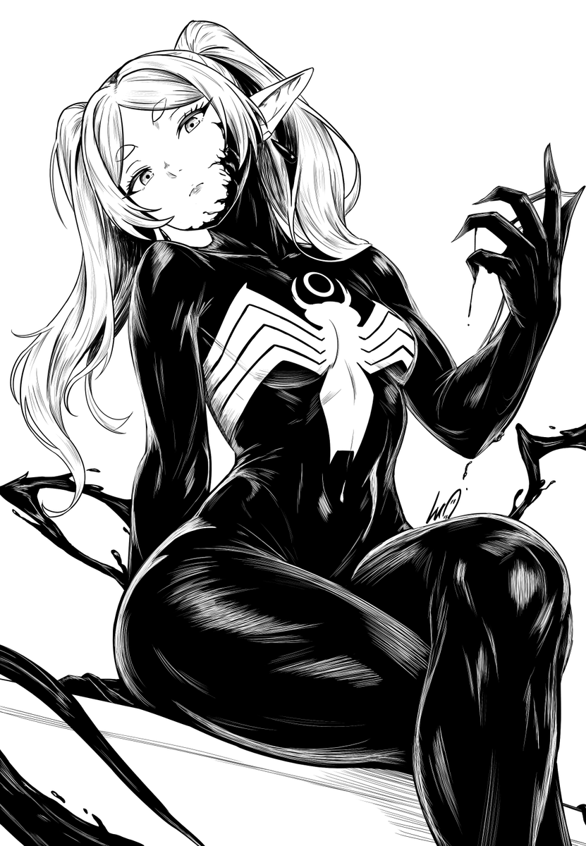 Frieren x Venom as requested!