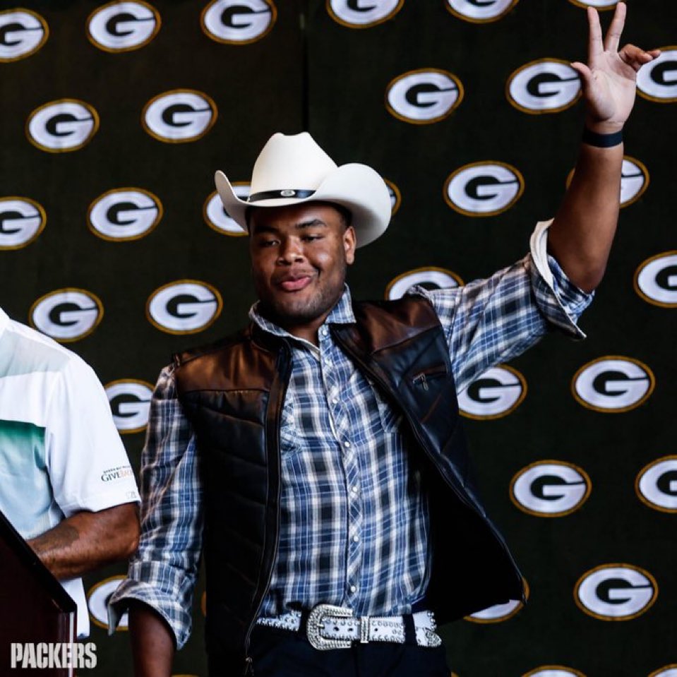 HoggNFL's tweet image. “I think when I’m at my best, I’m the BEST in the league” - Zach Tom
The Packers lock up the big man to a 4 year $88M contract