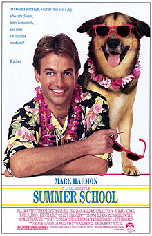 OldSchool80s's tweet image. July 22, 1987: Summer School was released in theaters. #80s