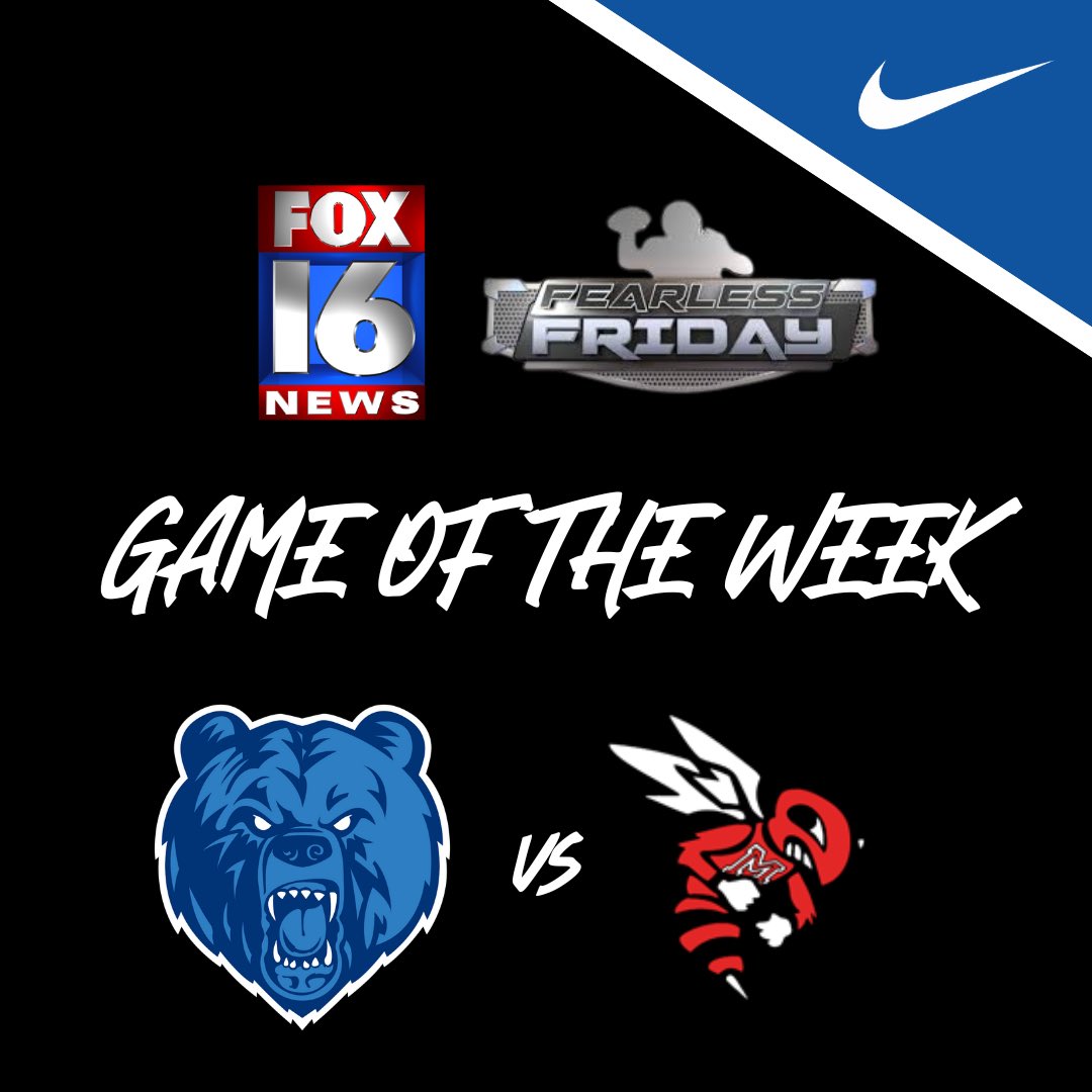 🚨: SCHEDULE UPDATE
The Bears will take on PCSSD rival Maumelle High School on Thursday Night, August 28 @ 7pm. The game will be broadcast on Fox 16. We look forward to kicking off the 2025 football season in the state of Arkansas on statewide television!