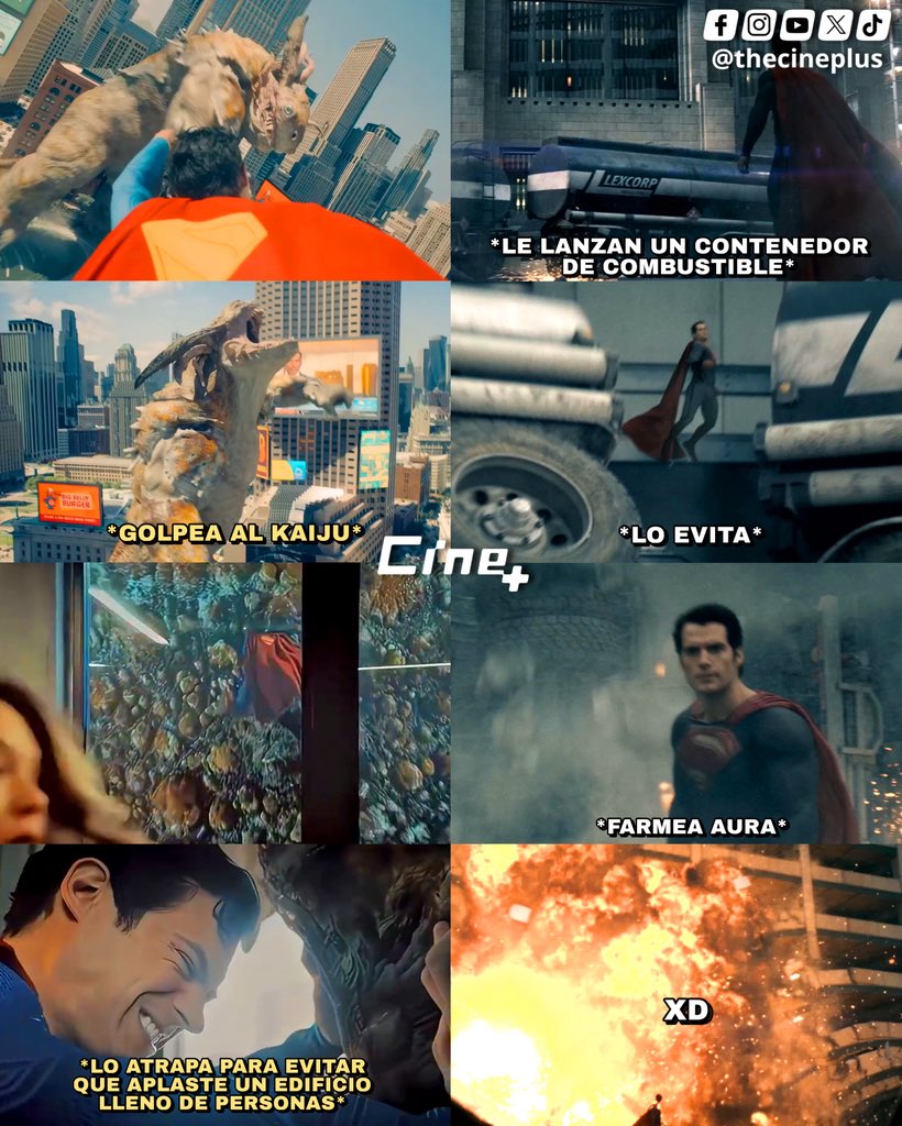 Diferencias que se notan.

#Superman (2025) / Man of Steel (2013).
