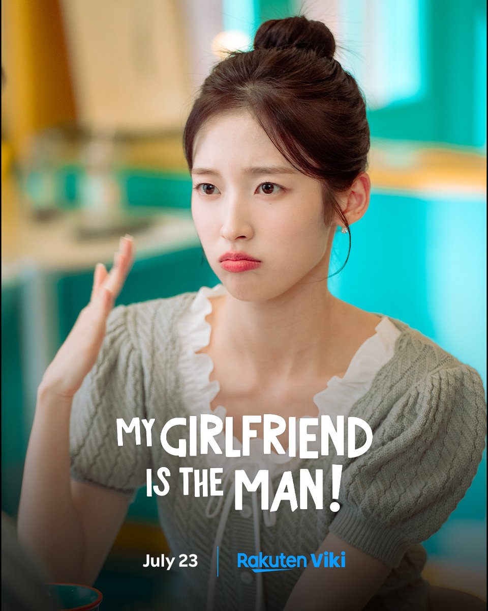 Viki's tweet image. #MyGirlfriendistheMan! starring #YoonSanHa, #Arin, #YooJungHoo and #Chuu is coming to #Viki on July 23. Add to your watchlist today! 💙