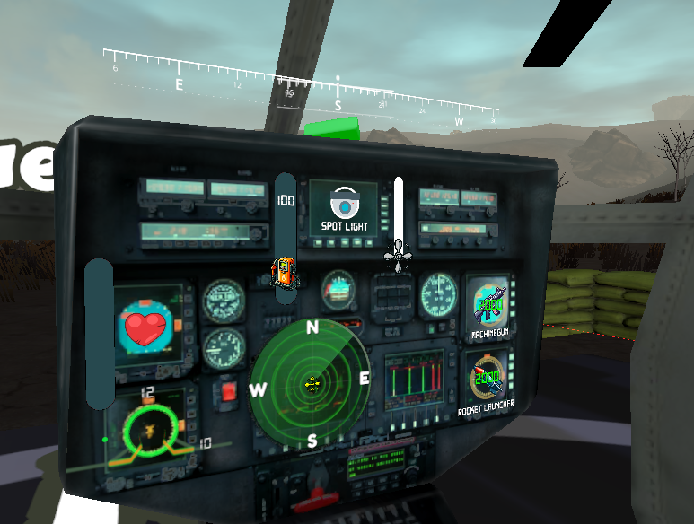 MarkLedson's tweet image. While working on main Project during the day shhh! Desert Thunder at night addressing some feedback for upcoming update:
Weapon Acc's plus more weapon's to select
Compass and Radar in the helicopter
Spot Light on helicopter
Day and night now longer
vr.meta.me/s/22HnbQDkTIJ0…
