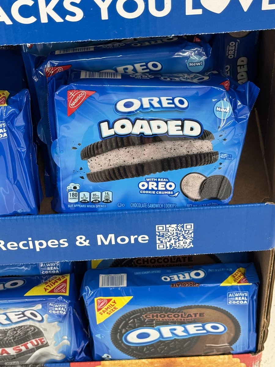 ScottyGZone's tweet image. Oreo thinking outside the box. Oreo flavored Oreos.
And yes, I’m all in.
