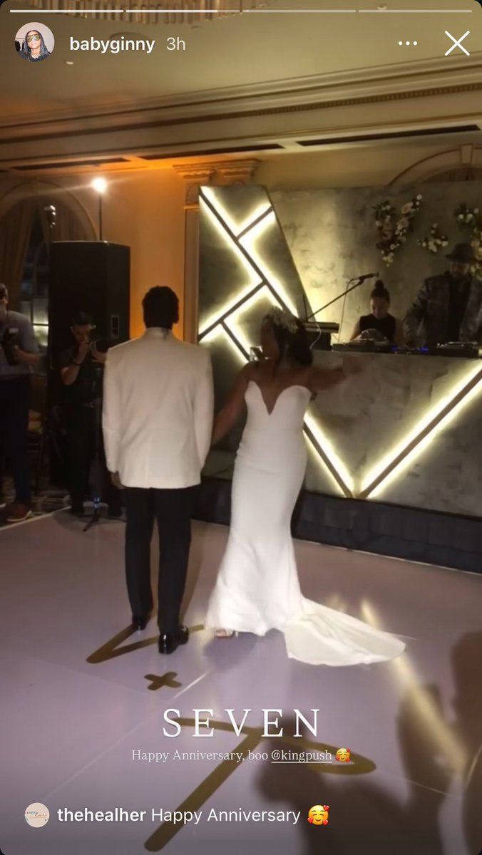 curvalish's tweet image. Happy Anniversary to @PUSHA_T and his lovely wife Virginia!!!
(Source: PushaT’s wife Instagram)