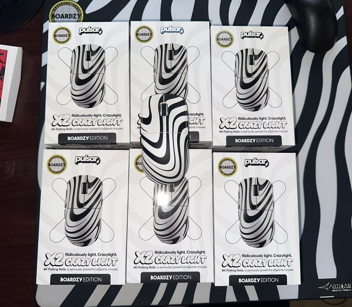 boardzy (@boardzyxd) on Twitter photo SHOCKING pre release giveaway of 5 Zebra Pulsar X2 Crazylights ๐ฆ
Official launch is on August 12th, this is a chance to win a copy early ๐
Follow <a href="/boardzyxd/">boardzy</a> and <a href="/PulsarGears/">Pulsar Gaming Gears</a> ๐ฐ๐ท
Like and Retweet โค๏ธโป๏ธ
Tag a friend ๐ซ
Winners announced 7/31, WORLDWIDE ๐บ๏ธ SHOCKING pre release giveaway of 5 Zebra Pulsar X2 Crazylights ๐ฆ
Official launch is on August 12th, this is a chance to win a copy early ๐
Follow <a href="/boardzyxd/">boardzy</a> and <a href="/PulsarGears/">Pulsar Gaming Gears</a> ๐ฐ๐ท
Like and Retweet โค๏ธโป๏ธ
Tag a friend ๐ซ
Winners announced 7/31, WORLDWIDE ๐บ๏ธ