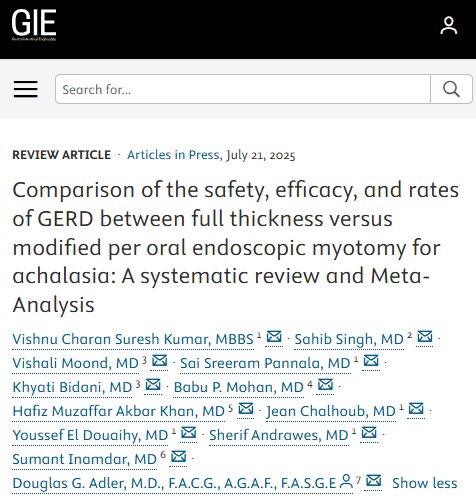 sahibs559's tweet image. New publication @GIE_Journal @ASGEendoscopy.
Thank you @Dr_VishnuKumar @vishali_moond @kbidani9 @BabuPMohan2 @MuzaffarAkbar @Jean_Chalhoub @shandrawes @SumantInamdar @DouglasAdlerMD and other co-authors.
giejournal.org/article/S0016-…