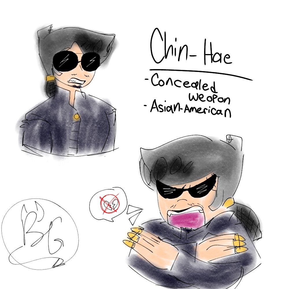 CarterKilljoy's tweet photo. so uh....back from the dead....how y'all doing (two date everything ocs, Paprika the spice rack and Chin-hae the concealed weapon)

I'll do better art of them i swear
AND I APOLOGIZE IF Y'ALL GOT DATE EVERYTHING SHIT ON Y'ALL'S TL‼️‼️‼️

#dateeverythinggame 
#dateeverythingtwt https://t.co/fvPuaNVXus