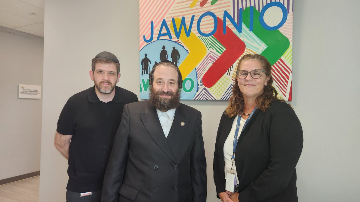 AronWieder's tweet image. Visited @Jawonio and had the privilege of meeting with the dedicated team. Truly inspiring to see firsthand the incredible work they do every day to support the developmentally disabled community.
