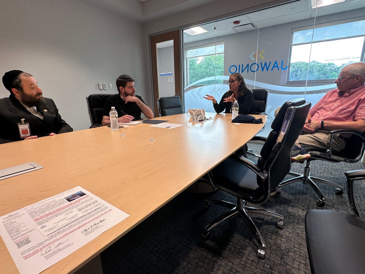 AronWieder's tweet image. Visited @Jawonio and had the privilege of meeting with the dedicated team. Truly inspiring to see firsthand the incredible work they do every day to support the developmentally disabled community.