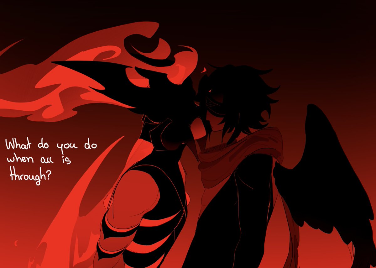 deceitfulpeach_'s tweet image. #firewind #ravenclysm #cataraven IDK THEIR COMMONLY USED SHIP NAME