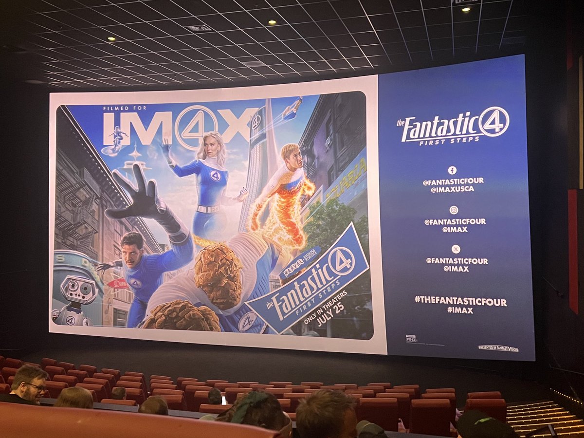 theBurk3nator's tweet image. It’s time… to take my First Steps
#FANTASTICFOUR #IMAX