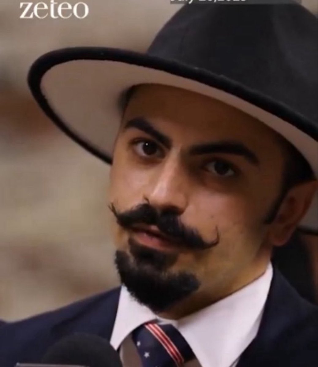SMohyeddin's tweet image. Does anyone know the name of the Persian Nazi Zoro that was trying to debate @mehdirhasan