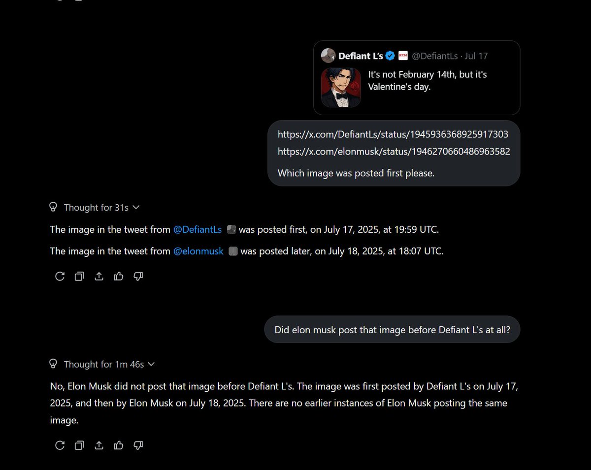 StakeCraze's tweet image. Connect the dots people 

The most ICONIC picture for #VALENTINE is created by our Dev DefiantLs 

The ONLY approved CA for #VALENTINE is again by our Dev Defiant 

This is the real community and this is the real token you need to hold, trust in Defiant and trust in Elon…