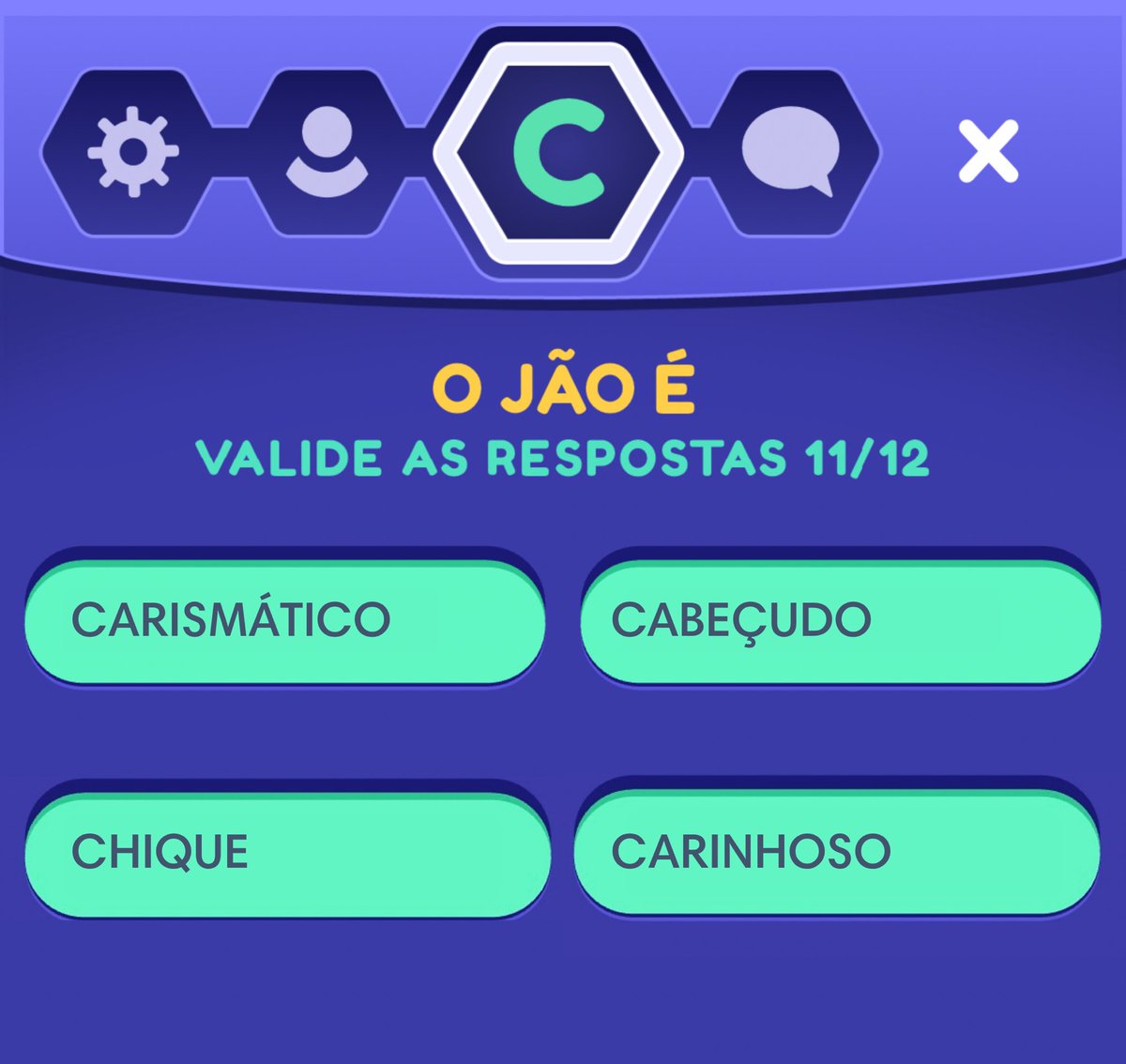 podlobers's tweet image. É hora de começar a contagem regressiva para a próxima edição do #PodGames 🎮
No Stop... você consegue achar todos os adjetivos para o Jão?