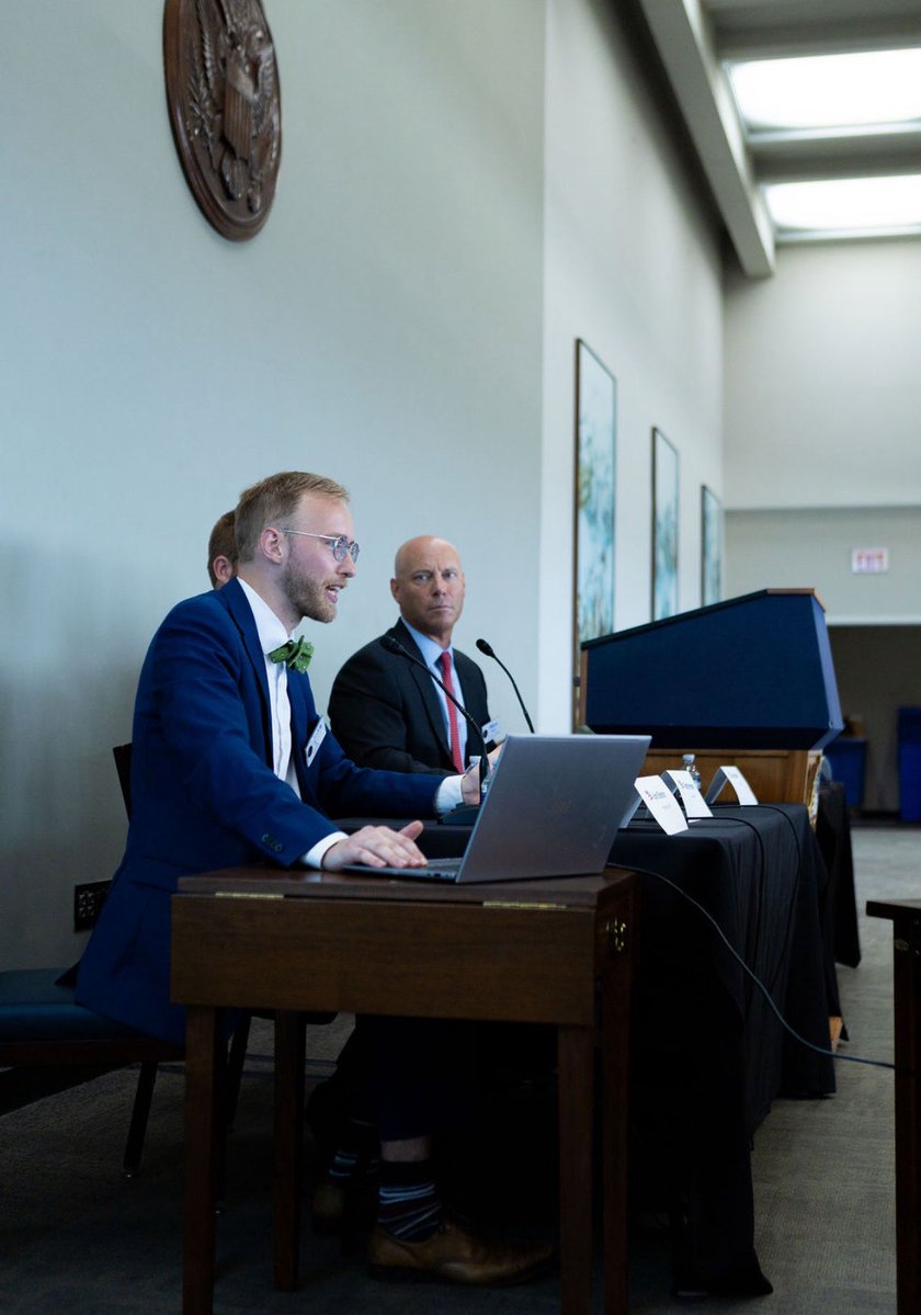 AmericanFreedom's tweet image. Great turnout today on Capitol Hill for our Tariffs 101 briefing today!
With 100+ staffers in attendance, @DavidBahnsen, @PhilWMagness, @DominicJPino, and AAF Chairman @marctshort broke down everything to know about the tariff issue.