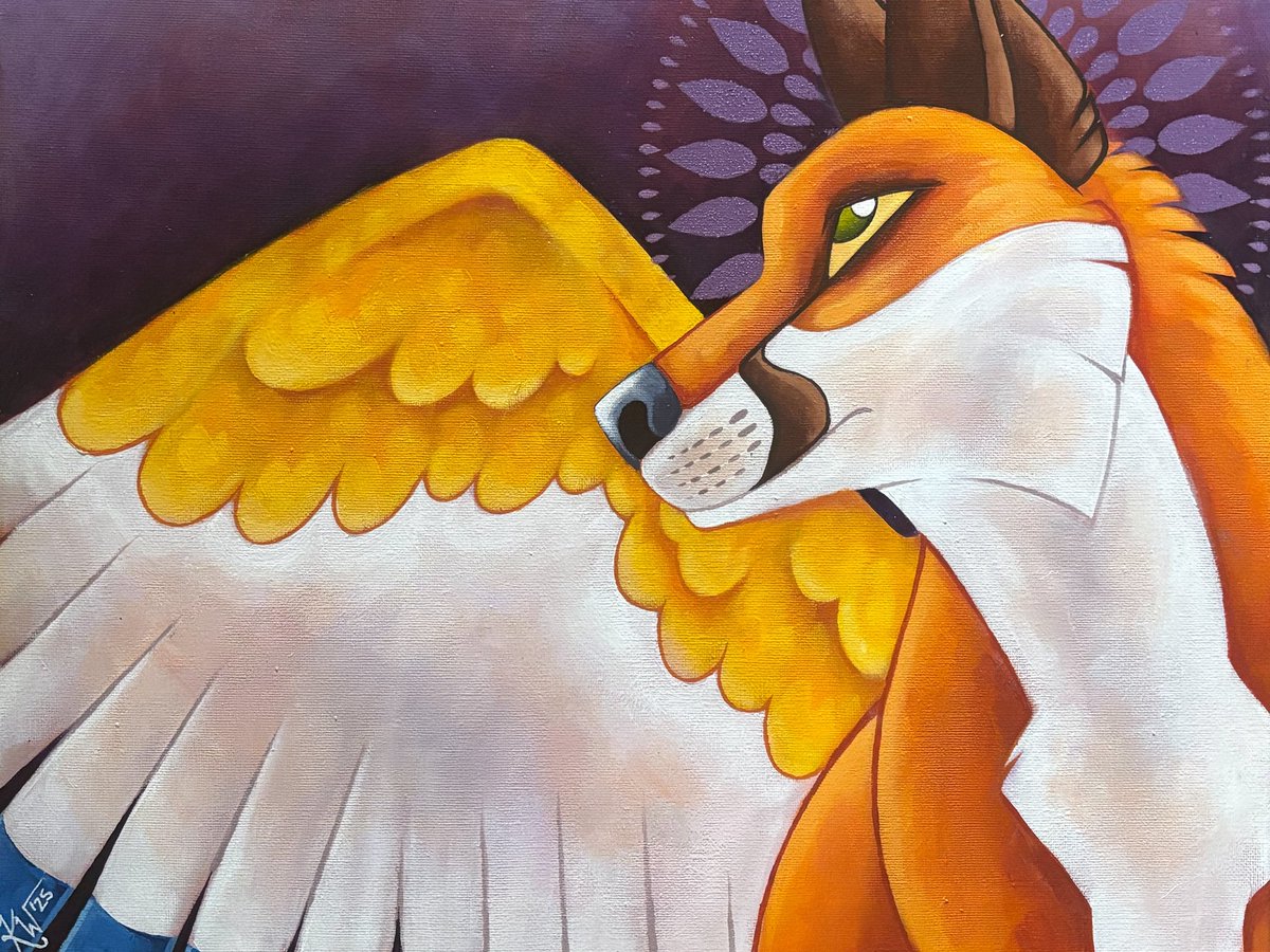 kmcritterart's tweet image. A gift for the lovely @GFoxlore