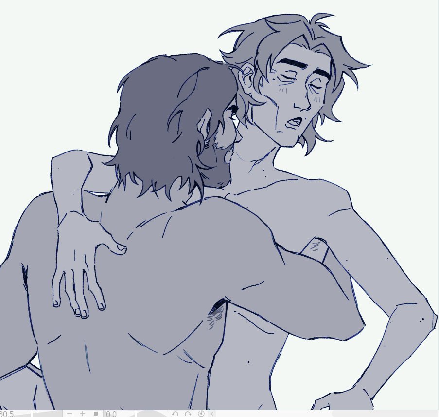 SteinYuu76's tweet image. #jayvik wip
this heat is killing me, otherwise this sketch would be done a long ago..... wait for me