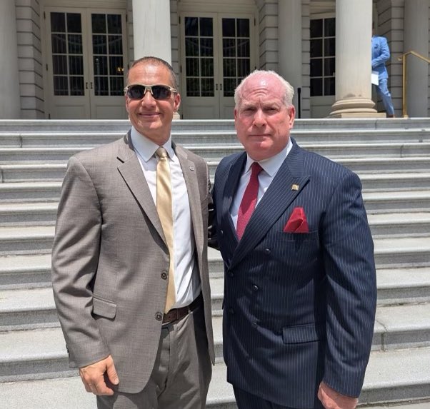NYCPDDEA's tweet image. A big “thank you” to the Suffolk County PBA for joining the DEA and 12 other unions on the steps of City Hall to support Mayor Adams in his re-election run. By uniting our voices where our members live and work, we continue to build a more unified law enforcement community across…