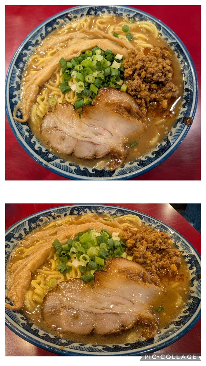 Televiken3rdGen's tweet image. #麺匠佐蔵佐久店
7/21㈰昼
佐蔵味噌らぅめん大盛り
つけ麺︰魚介味噌
安養寺餃子
ライス
佐久市ご当地🍜安養寺らーめん!濃厚さとコクでも口当たり優しい味噌スープに中太麺が絡む…食べてる私を優しく包み込むようならーめん🥰✨つけ麺のつけだれは安養寺味噌にプラス魚介!!🍜も🥟もめっちゃ美味い‼️