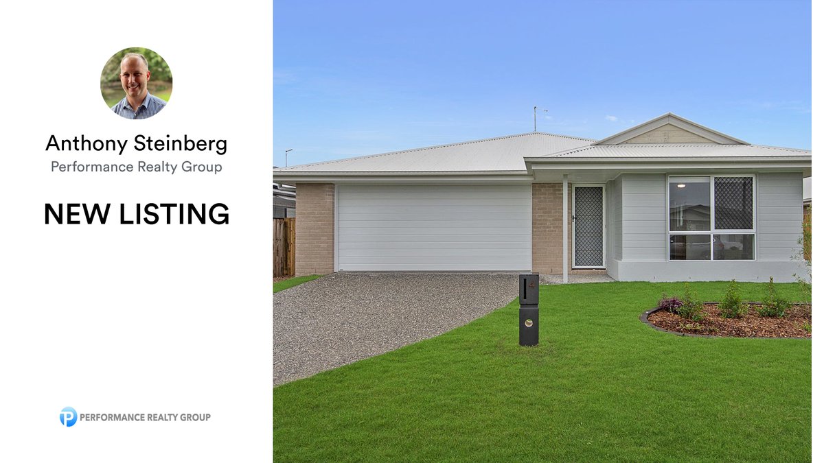 🛌 4 🛀 3 🚘 2
📍 4 Octagonal Crescent, Beaudesert, QLD, 4285

My latest listing on RateMyAgent.
Queensland Real Estate Licence 3281585
rma.reviews/oe29rehvx2th

...
#ratemyagent #realestate #Performance_Realty_Group