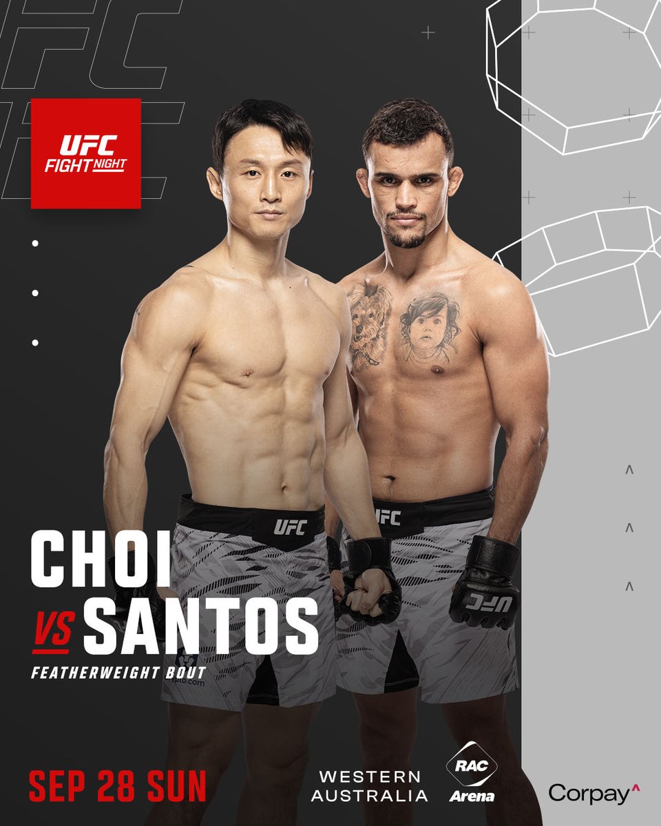 UFC_AUSNZ's tweet image. The first four bouts for #UFCPerth are official ✍️👊
Who else do you want to see make the walk in @WesternAustralia!?
🗓️ Sep 28 | Register your interest at UFC.com/Perth