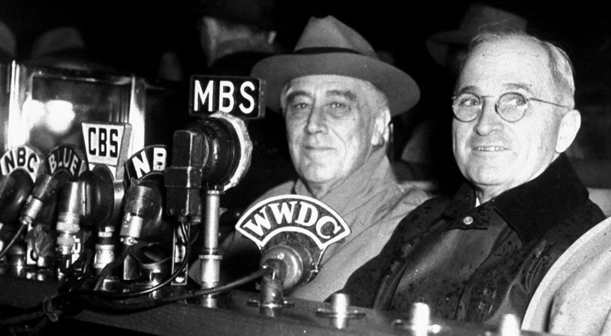PrezWisdom's tweet image. SAY WHAT⁉️
"The Vice President simply presides over the Senate and sits around hoping for a funeral."
- Harry S Truman 🇺🇸
#POTUS 😬