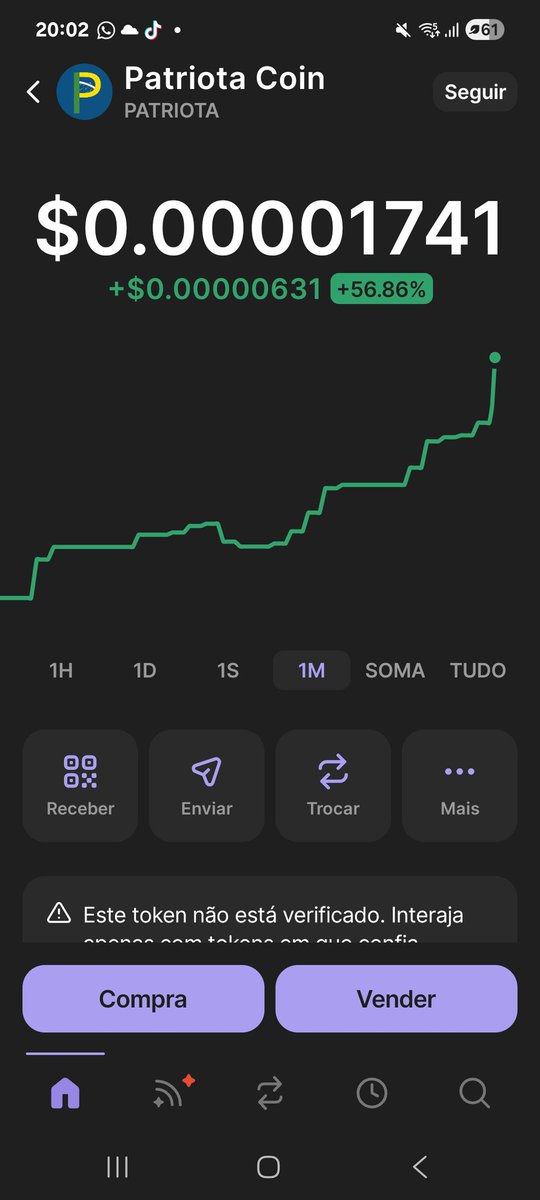 Patriota coin comunidade tweet media