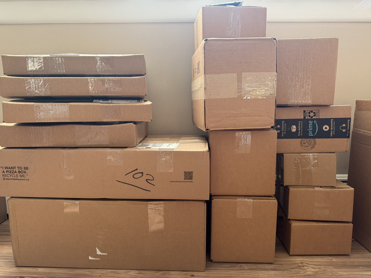 StevenxTCG's tweet image. All paid orders from last nights claim sale have been packaged and ready to drop off in the morning! Any orders that go unpaid by tonight will be relisted tomorrow.