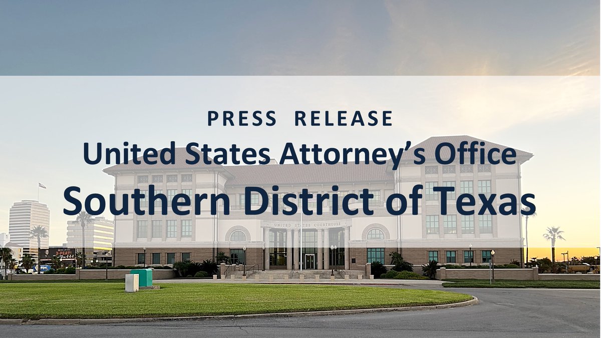 USAO_SDTX's tweet image. Texas National Guard soldier convicted of alien smuggling
#corpuschristi #OperationTakeBackAmerica #BorderSecurity
justice.gov/usao-sdtx/pr/f…