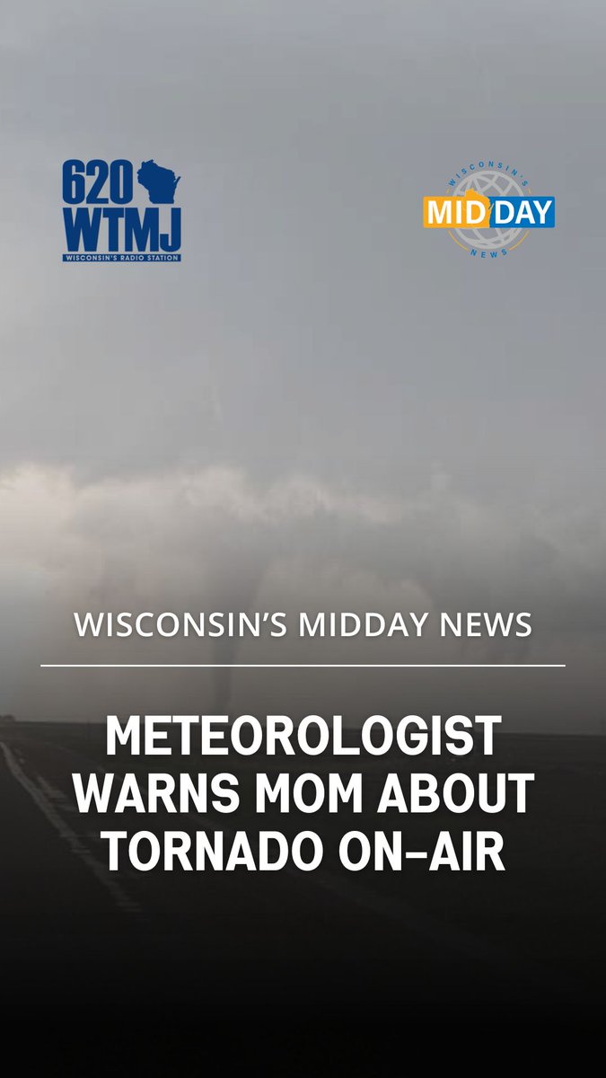 620wtmj's tweet image. "So, to say 'scared', I don't know if that fully encapsulates how I felt."
A Madison-based meteorologist recounts pausing his forecast to warn his mom about a tornado headed her way.
WMDN Podcast, presented by @Siding_LLC: wtmj.com/wisconsins-mid…
