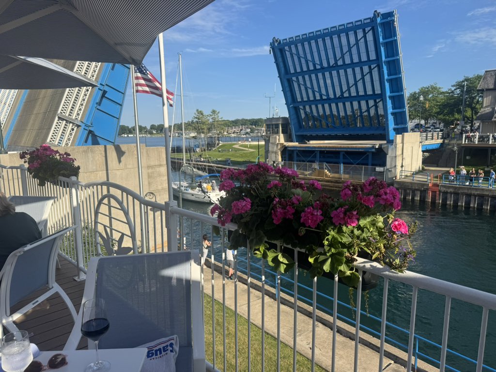 lukeburgis's tweet image. Drawbridge at dinner, might be inspiring a 21-month old future engineer